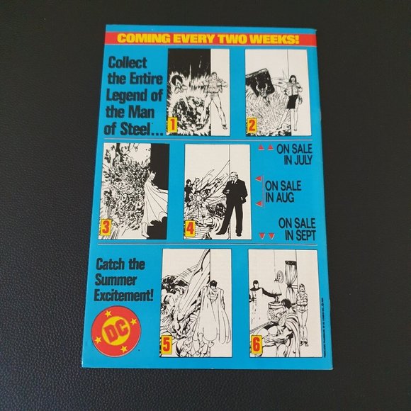 DC Comics Superman The Man Of Steel 1 Oct 1986 Book Collector Boarded Bagged - Picture 2 of 2